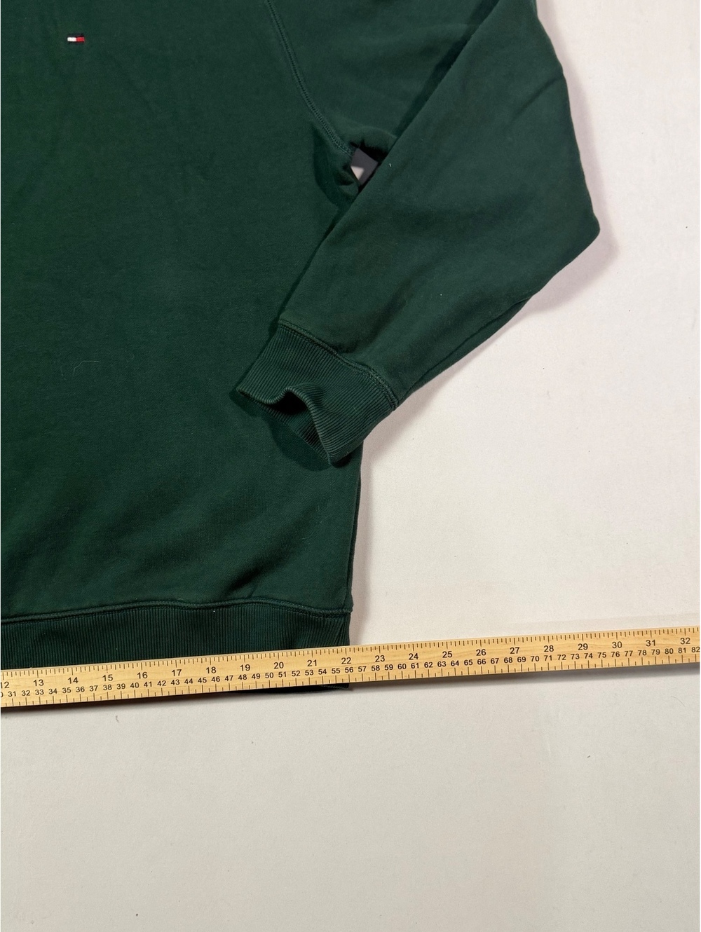 Tommy Hilfiger Forest Green Crewneck Size XXL - Picture 3 of 6